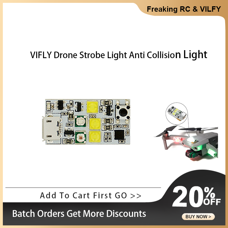 VIFLY Drone Luce stroboscopica - Drone Strobe Light recensione e prezzo
